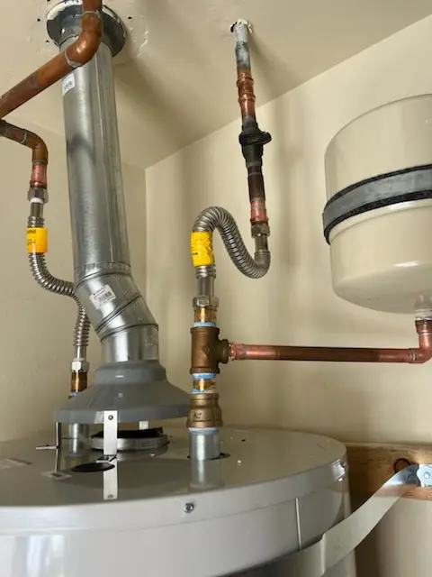 Water heater installation and plumbing repair in East Shoreham